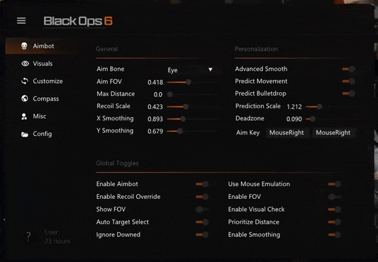 BEAST BO6/MWIII/MWII INTERNAL CHAIR