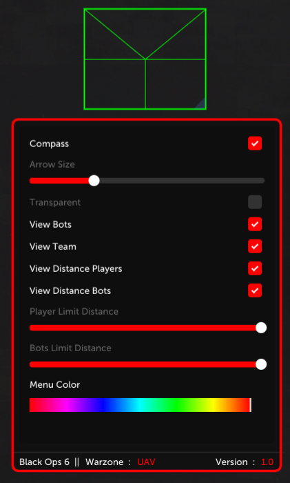Black Ops 6 External UAV/Radar
