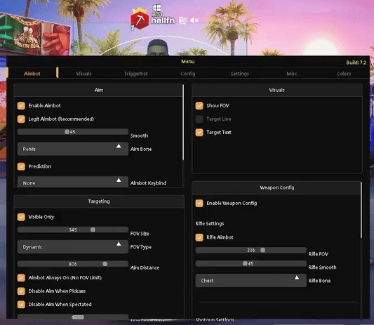 FORTNITE EXTERNAL CHAIRV2
